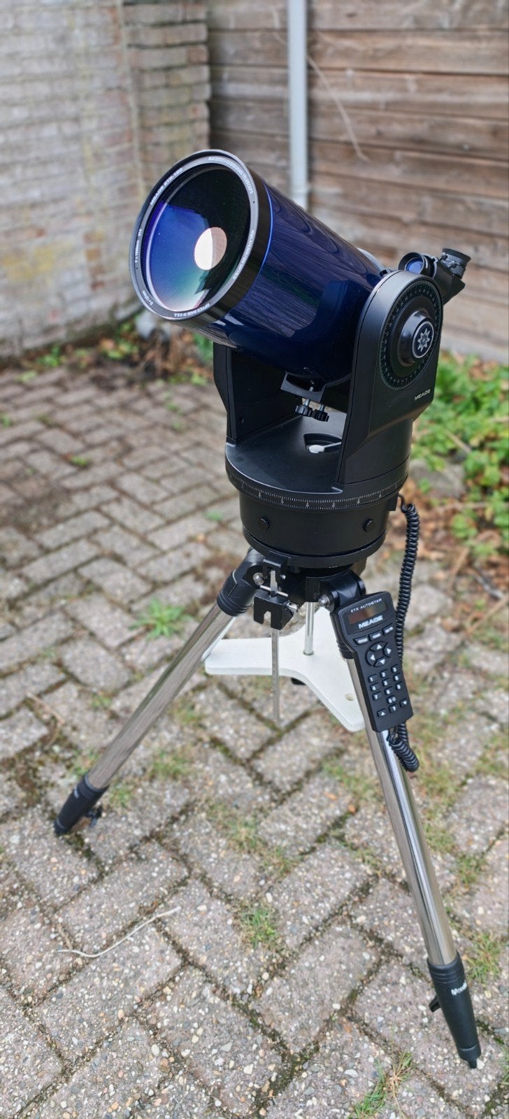 Meade ETX-125EC, Audio, Tv en Foto, Optische apparatuur | Telescopen, Ophalen, Gebruikt, 80 tot 200 mm, Met statief