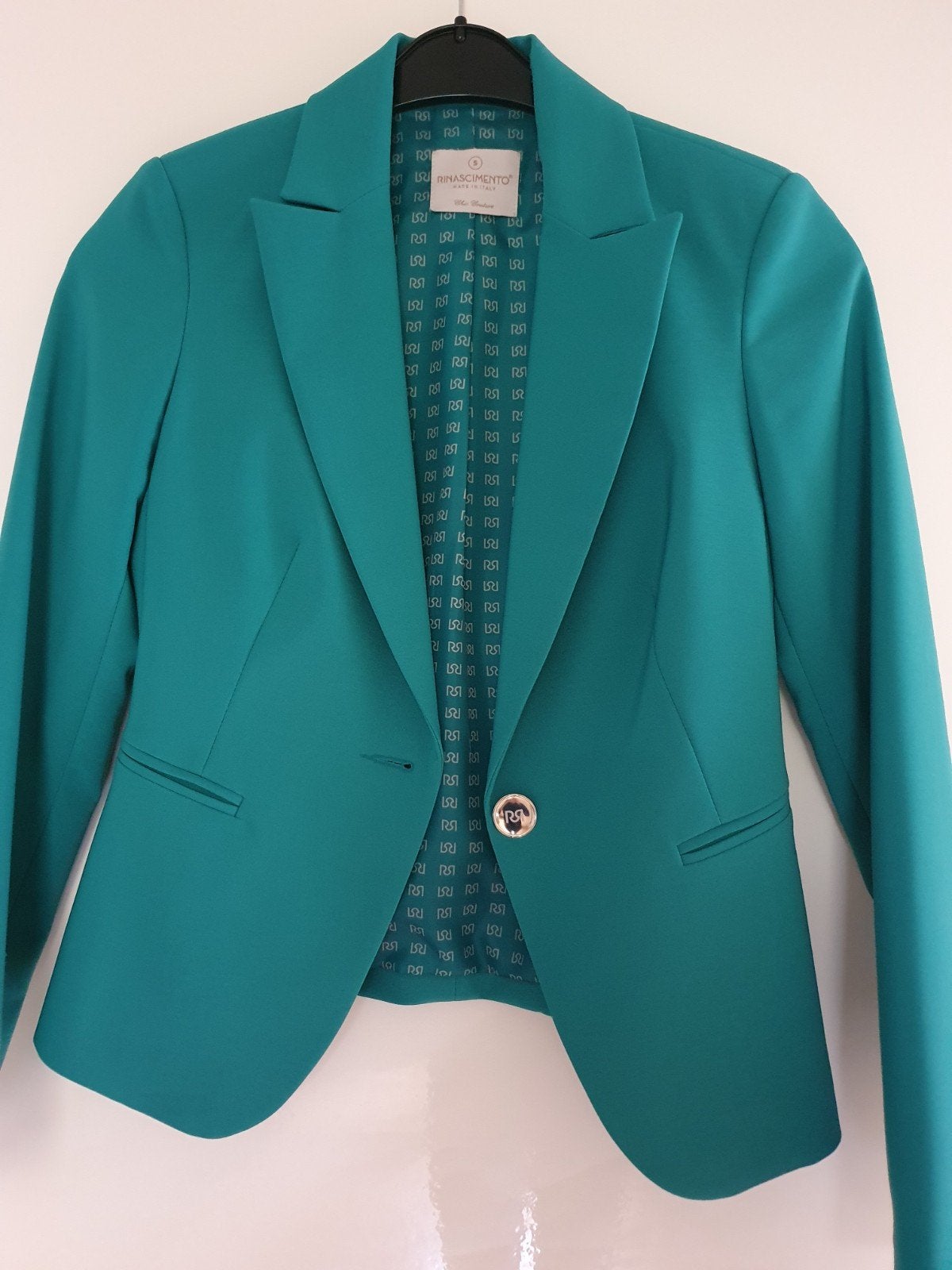Jasje/blazer van Rinascimento maat s groen, Maat 38/40 (M), Rinascimento, Ophalen of Verzenden, Zo goed als nieuw