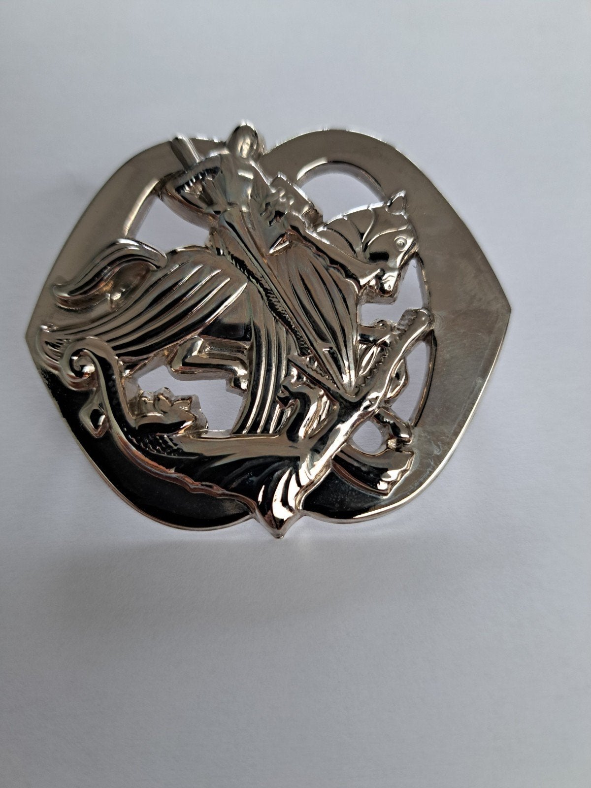 Embleem Dienst Huzaar van bureel - Militair Insigne, Ophalen of Verzenden
