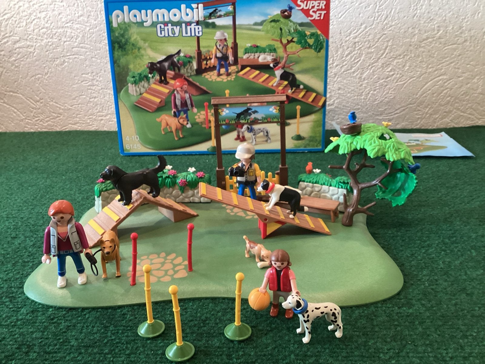 Playmobil City Life Hondenpark / Training (6145)met doos., Ophalen of Verzenden, Zo goed als nieuw, Jongen of Meisje