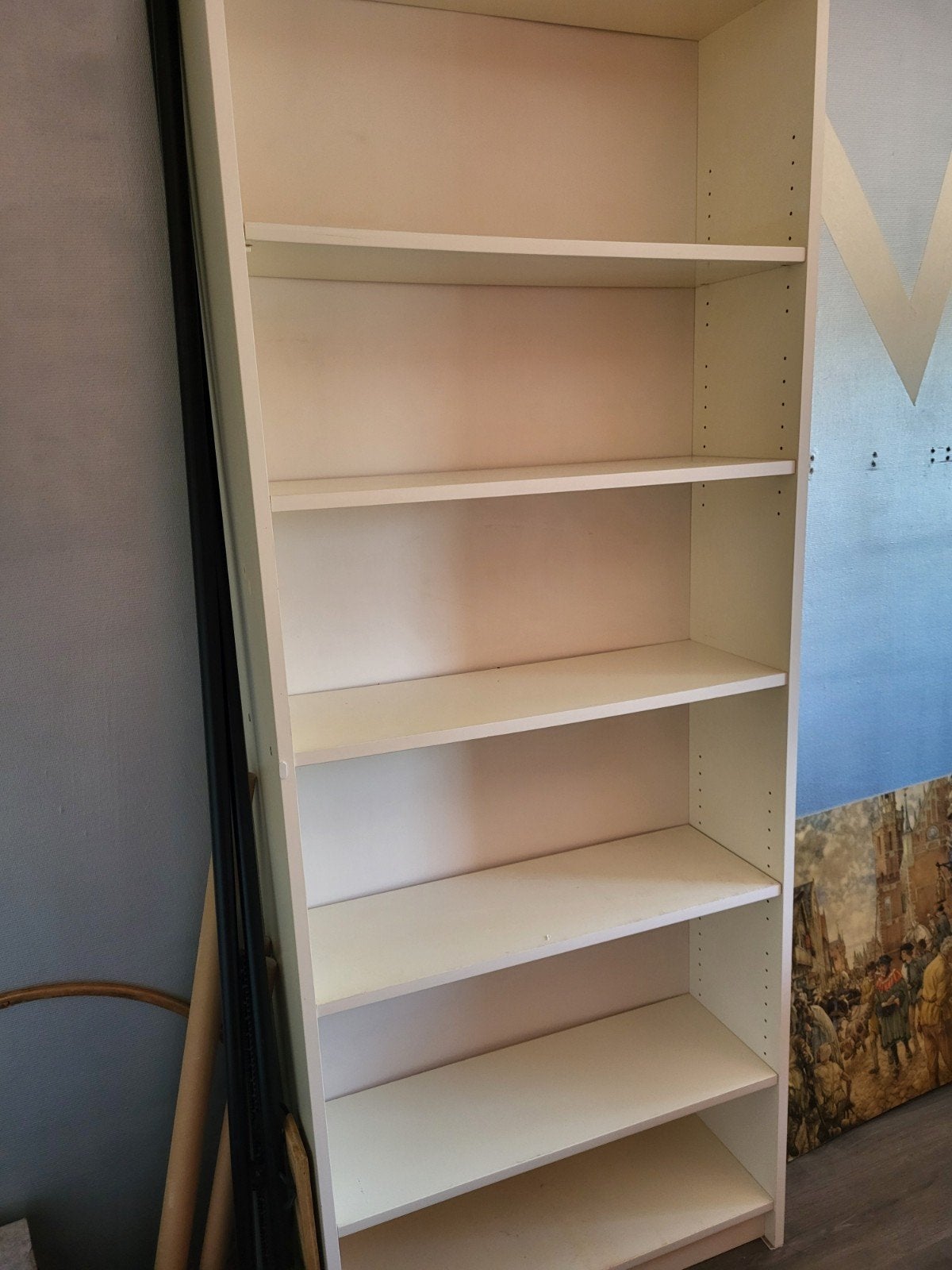 Billykast Ikea - Gebruikt, met planken, Ophalen, Met plank(en), Gebruikt, 200 cm of meer