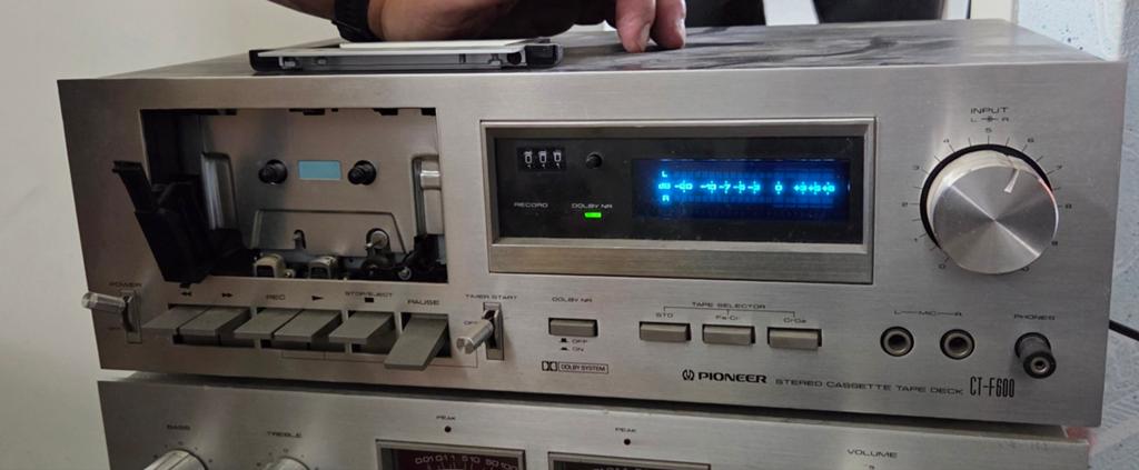 Pioneer CT-F600 Stereo Cassette Tape Deck, Audio, Tv en Foto, Cassettedecks, Ophalen, Enkel, Overige merken, Tape counter
