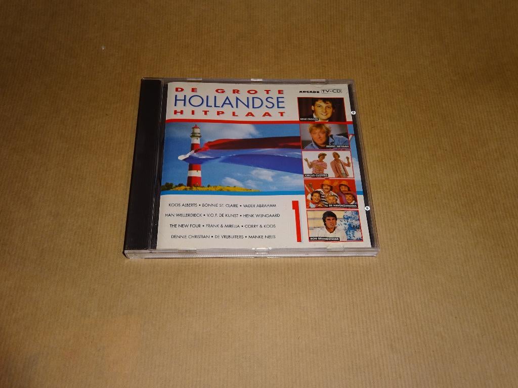 CD De Grote Hollandse Hitplaat, Ophalen of Verzenden, Gebruikt, Levenslied of Smartlap