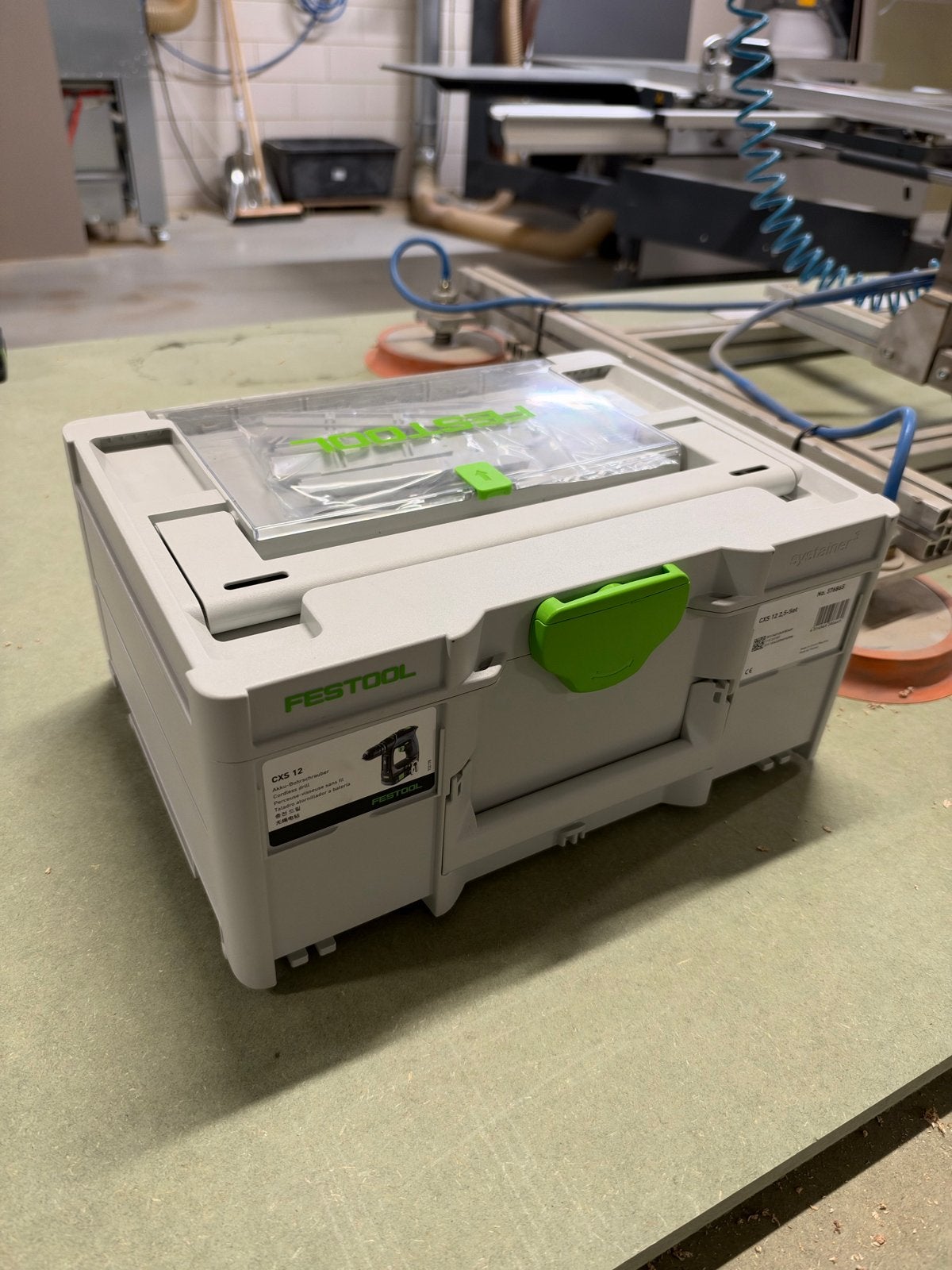 Festool Systainer met inlay voor CXS 12 nieuw, Ophalen of Verzenden, Nieuw, Gereedschapsopslag, Festool