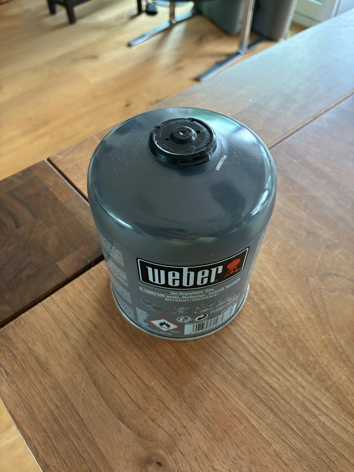 Weber Go-Anywhere Gasbus - Butaan/Propaan 445g, Tuin en Terras, Ophalen, Nieuw
