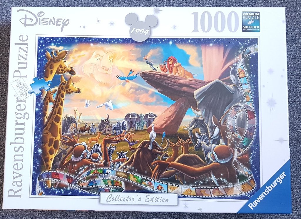 puzzel - Ravensburger Disney - 1000 stukjes, Ophalen, 500 t/m 1500 stukjes, Zo goed als nieuw, Legpuzzel
