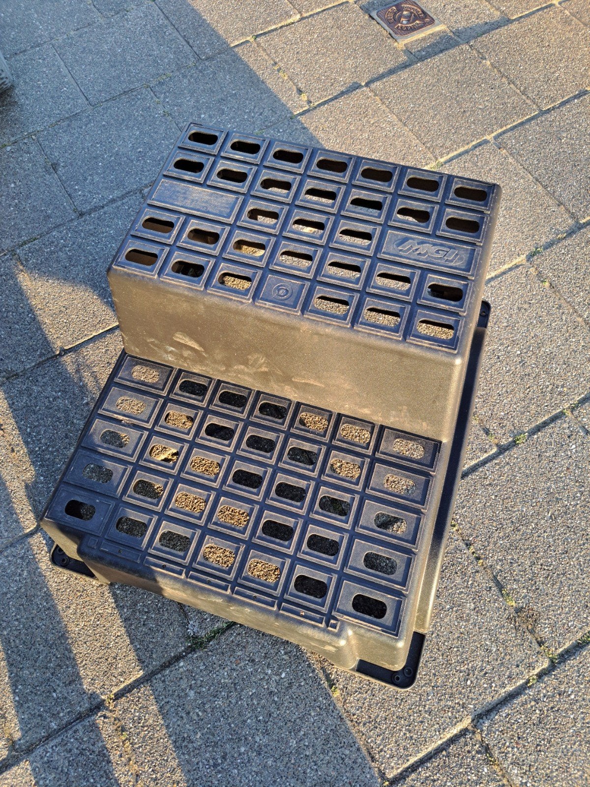 te koop opstapje, Ophalen, Hout
