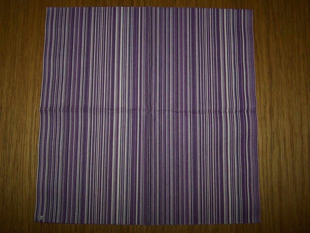 Servetten per stuk nr.21 (STREPEN) paars / roze, Nieuw, Meerkleurig, Ophalen of Verzenden, Papier of Karton