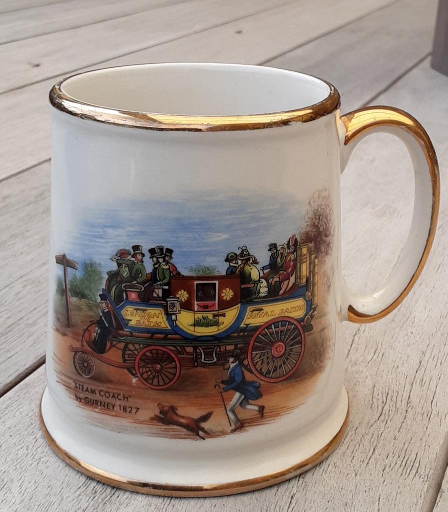 DIV Vintage Old Foley koffiemok van James Kent Ltd., Ophalen of Verzenden