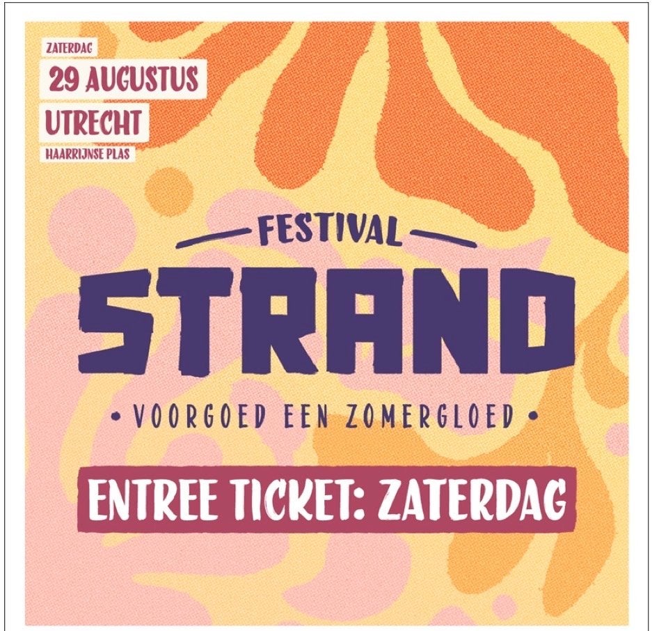 Festival strand tickets, Twee personen