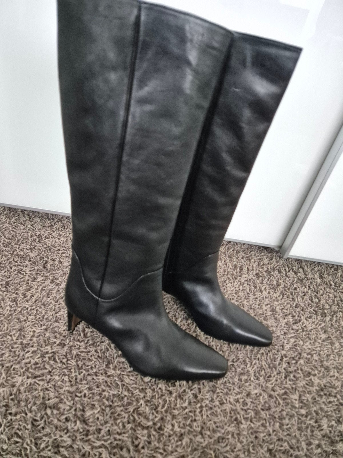 Vince Camuto prachtige leren laarzen maat 40, Ophalen of Verzenden, Nieuw, Zwart, Hoge laarzen