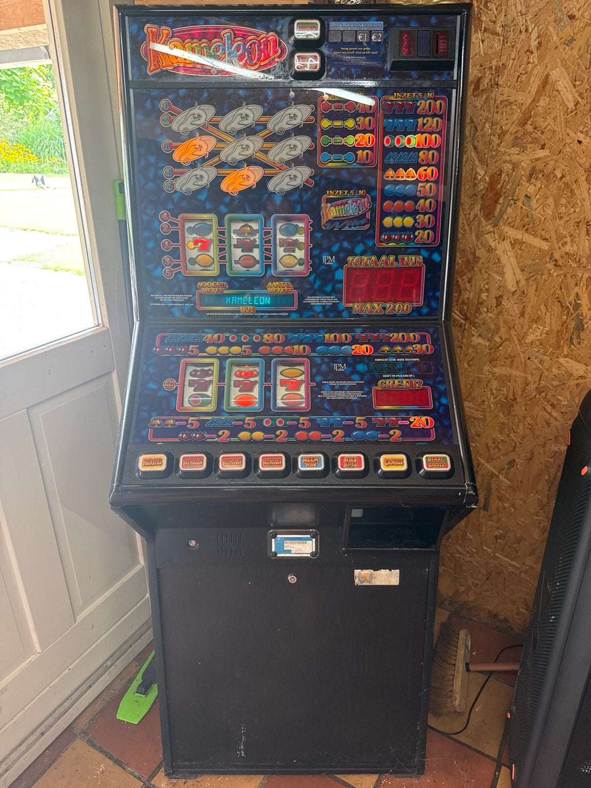 Kameleon Klassieke gokkast met euro’s en sleutels, Verzamelen, Automaten | Gokkasten en Fruitautomaten, Euro, Ophalen, Gebruikt