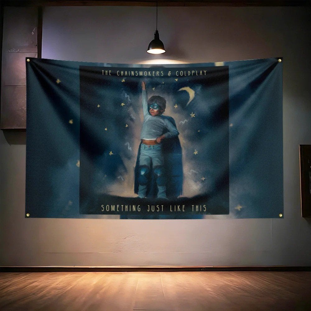 Grote vlaggen The Chainsmokers (150x90cm), Ophalen of Verzenden, Nieuw