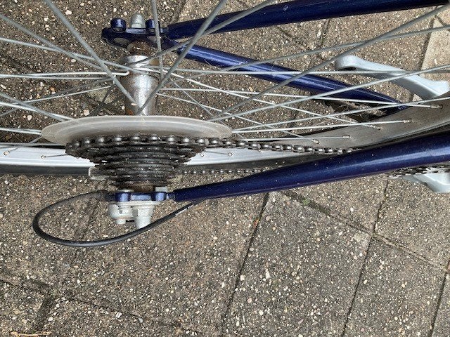 Mountainbike - Blauw - Gebruikt, Gebruikt, Heren, 45 tot 49 cm, Ophalen