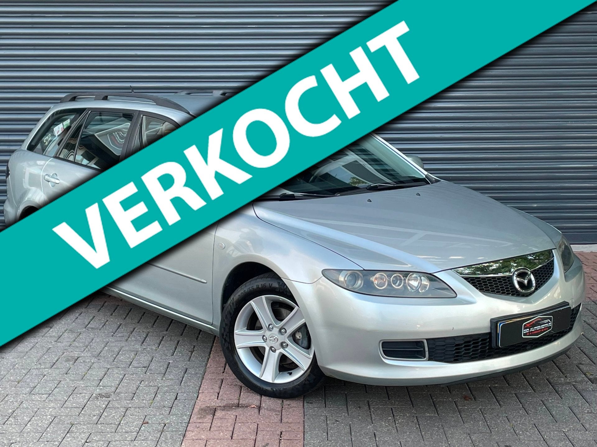 Mazda 6 Sportbreak 1.8i Touring Cruise | Climate Control | 2, Stof, Gebruikt, Zwart, 4 cilinders