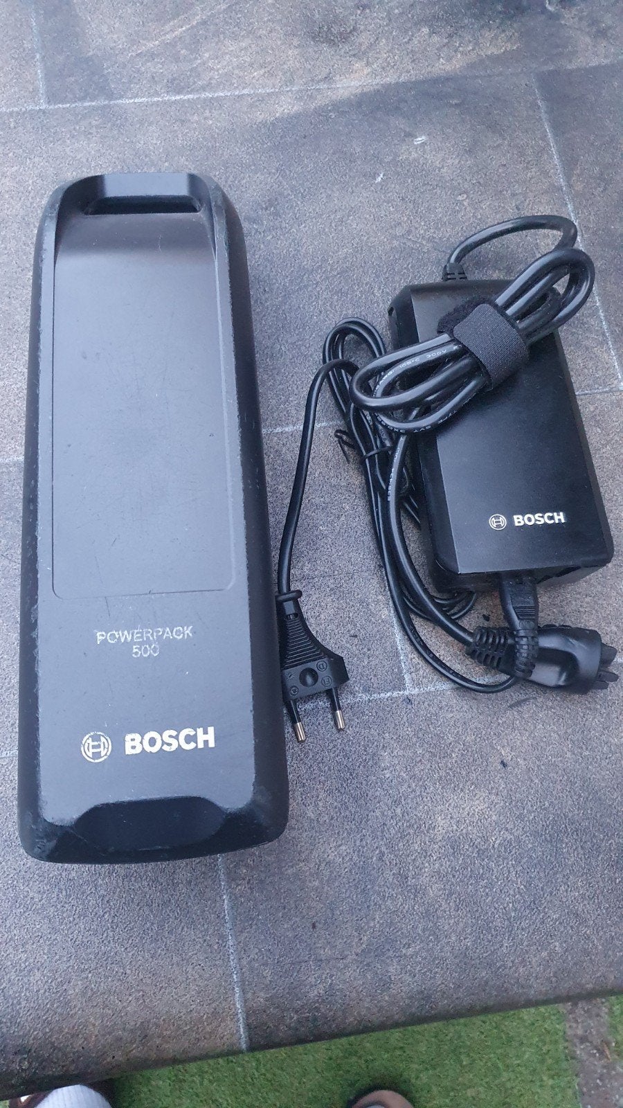 Bosch powerpack accu met Oplader, Ophalen of Verzenden, Gebruikt