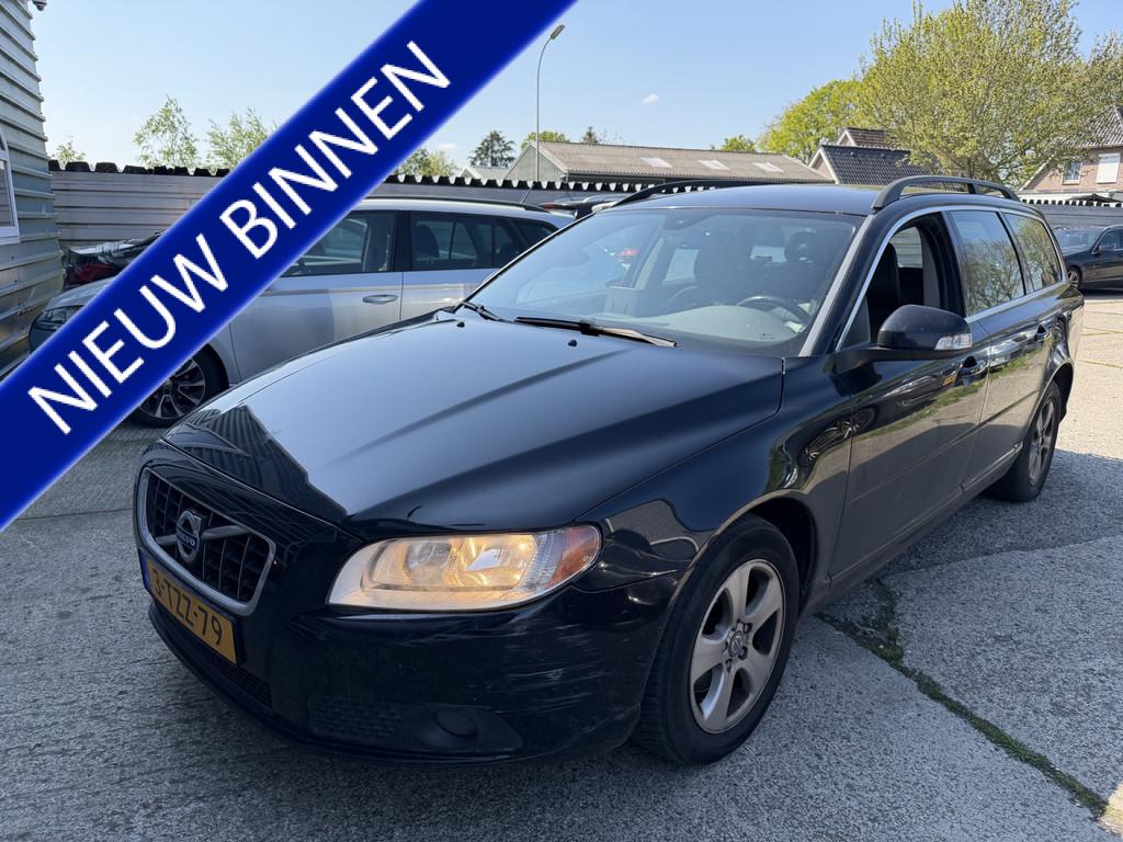 Volvo V70 2.0D | ECC | Leer | Navi (bj 2010), 1552 kg, Euro 5, 136 pk, Gebruikt