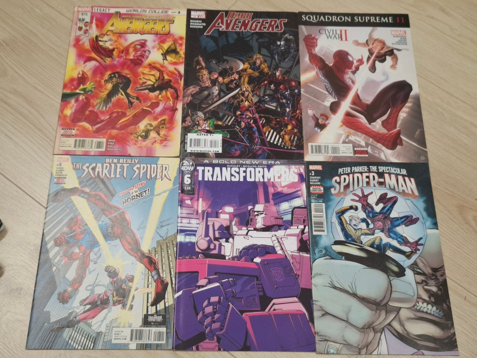 Collectie Marvel comics (Spider-Man, Avengers), Boeken, Strips | Comics, Gelezen, Amerika, Ophalen of Verzenden, Meerdere comics