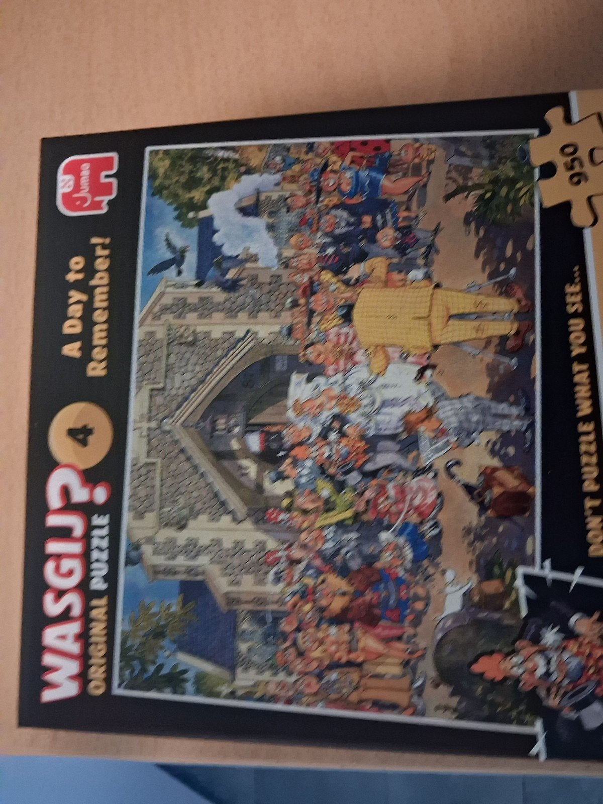 puzzle wasgij original 4 1000 stukjes, Ophalen of Verzenden, 500 t/m 1500 stukjes, Zo goed als nieuw