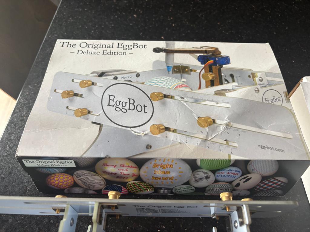 EggBot Deluxe Edition + Diamond Engraving Tool / Graveerset, Hobby en Vrije tijd, Knutselen, Zo goed als nieuw, Ophalen of Verzenden