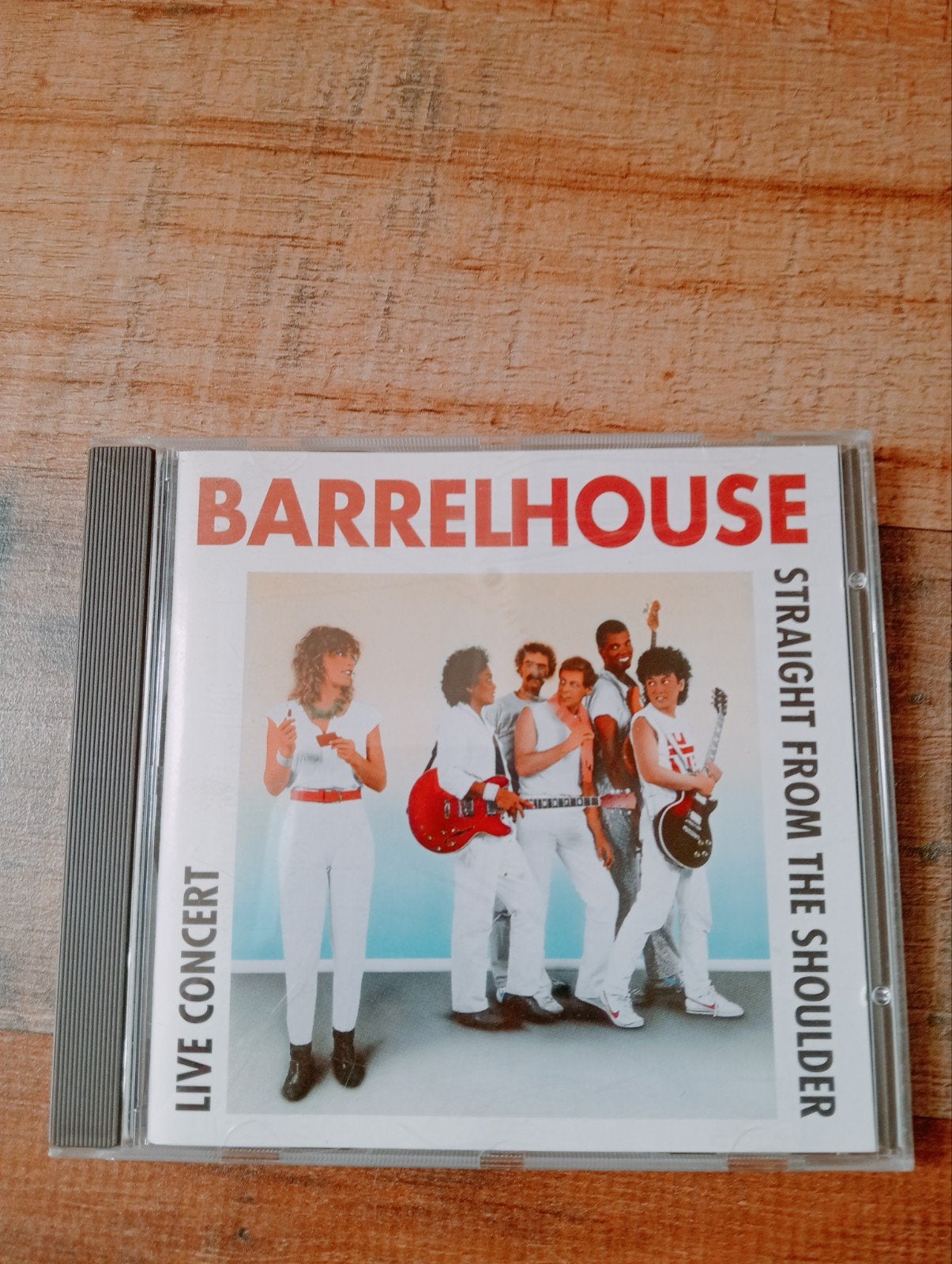 Barrelhouse - Straight From The Shoulder CD, Ophalen of Verzenden, Zo goed als nieuw, Live-album, Inclusief doosje