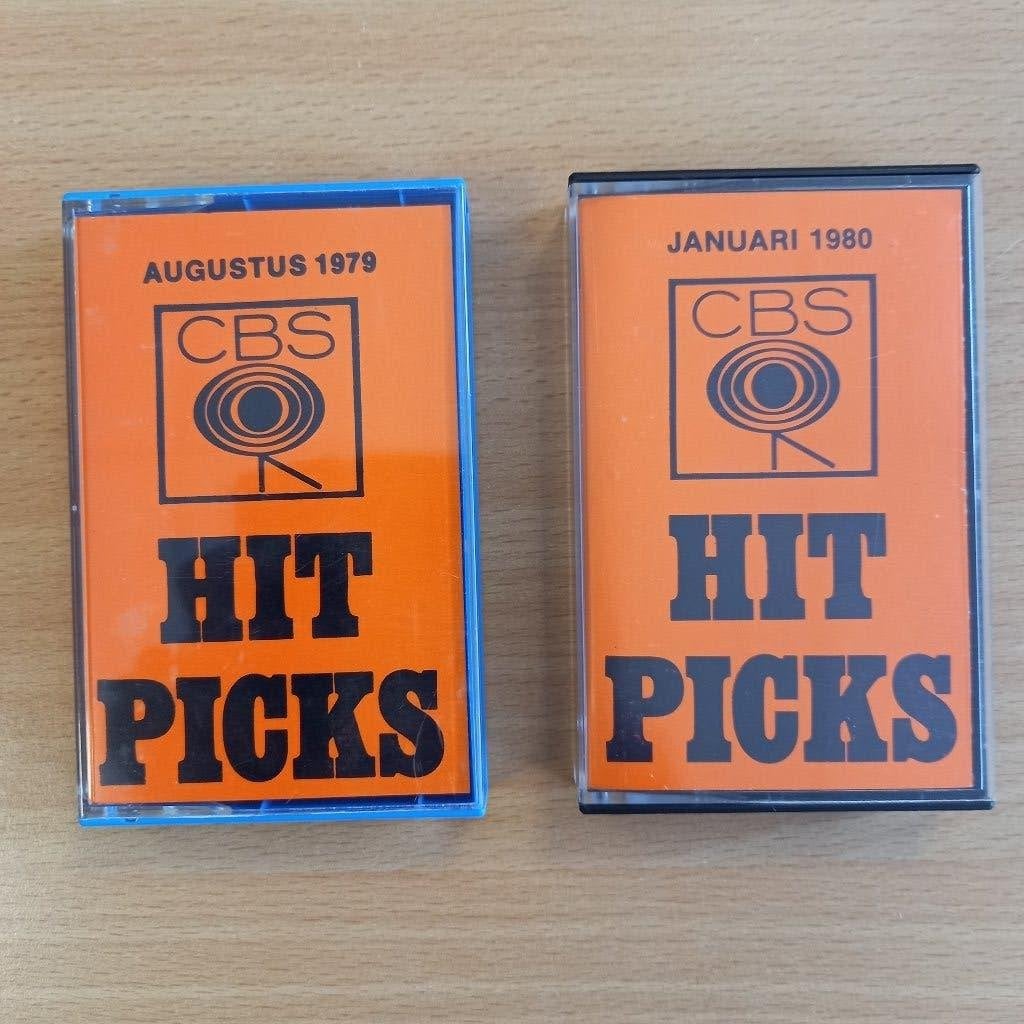 2 stuks CBS Hitpicks promotie cassettes, Cd's en Dvd's, Cassettebandjes, Ophalen of Verzenden, Zo goed als nieuw, Origineel, 1 bandje