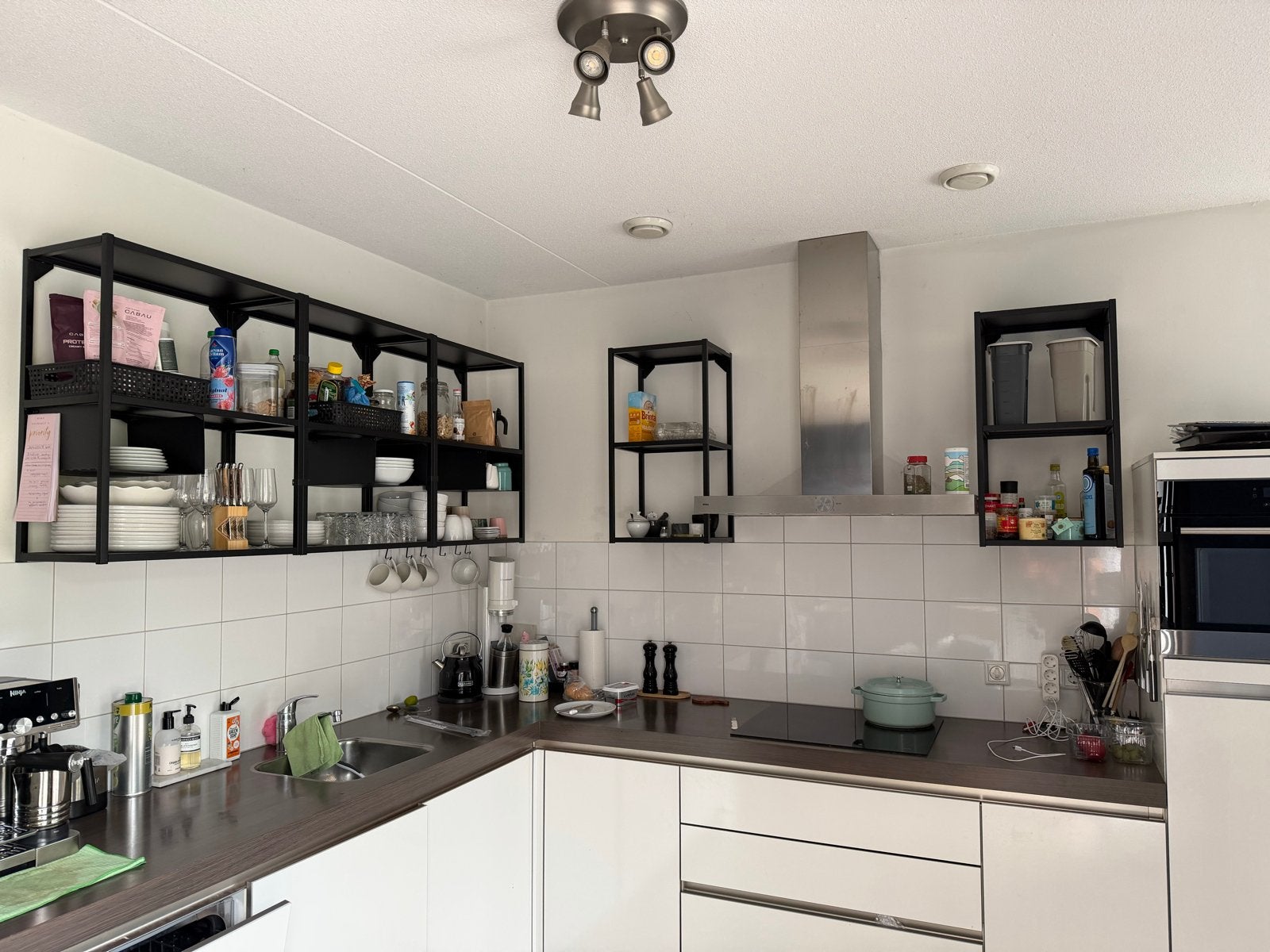 IKEA ENHET wandframe - 5 stuks (3x 60x30x75, 2x 40x30x75), Ophalen, Zo goed als nieuw, Zwart, IKEA