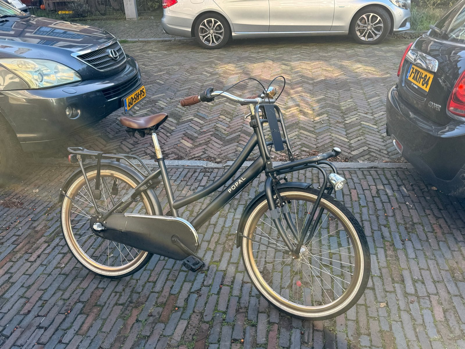 Popal kinderfiets meisjes - 24 inch, Ophalen, Gebruikt, Terugtraprem, 20 inch of meer