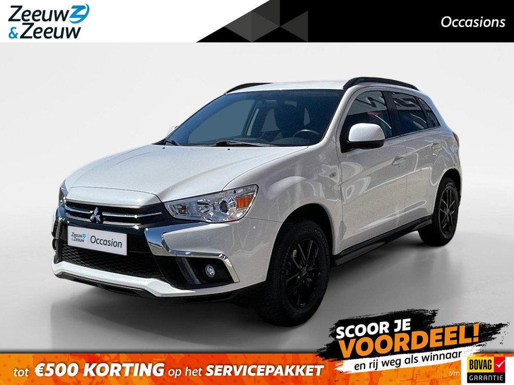 Mitsubishi ASX 1.6 Cleartec Intense WK DEAL € 500,- kortin, Auto's, Mitsubishi, Voorwielaandrijving, 12 maanden, Stof, Gebruikt