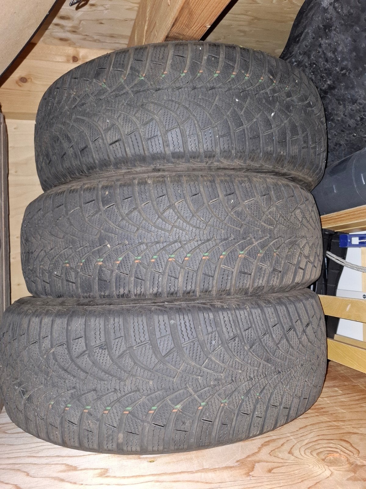 winterbanden 195/55R16 87H, Auto-onderdelen, Banden en Velgen, Ophalen, 16 inch, Winterbanden, Band(en)