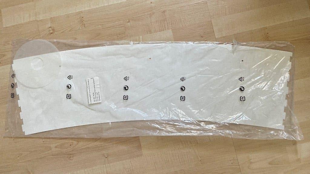 Lampenkap voor Samtid Ikea, Huis en Inrichting, Lampen | Lampenkappen, Wit, Rond, Nieuw, Ophalen of Verzenden