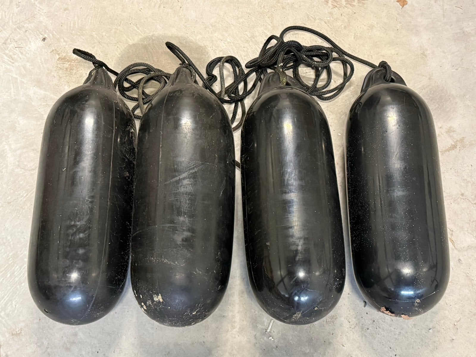4x zwarte Majoni Dropfender 3 21x62cm, Ophalen, Zo goed als nieuw, Overige typen