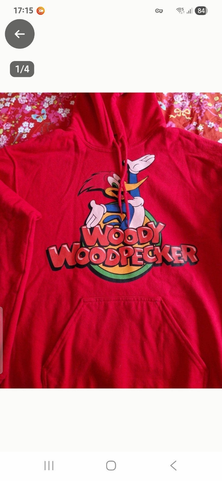Woody Woodpecker Hoodie M, Ophalen of Verzenden, Zo goed als nieuw