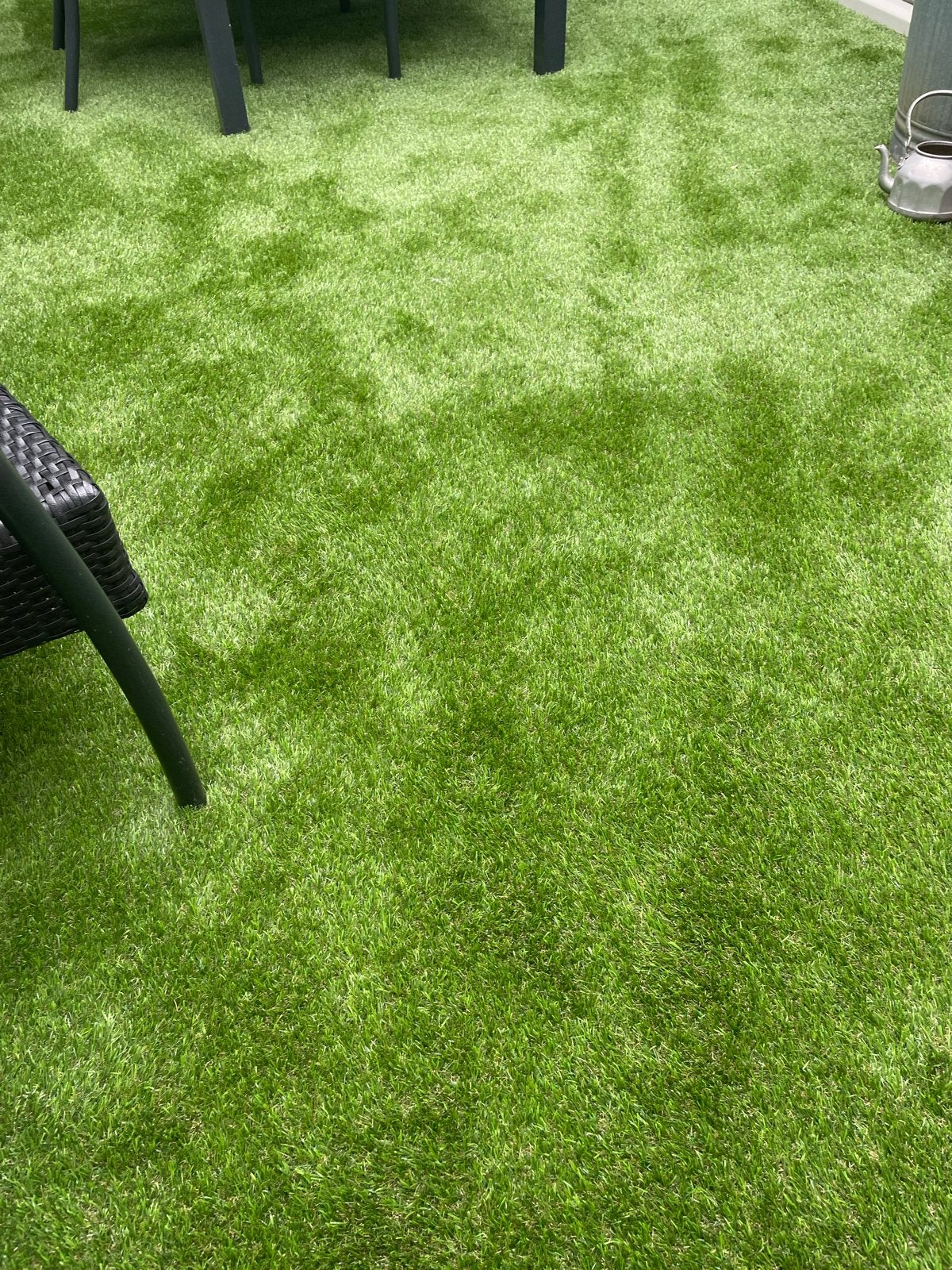 2 coupons hoogpolig zacht kunstgras voor balkon/terras, Tuin en Terras, Gras en Kunstgras, Gebruikt, Kunstgras, Minder dan 10 m²