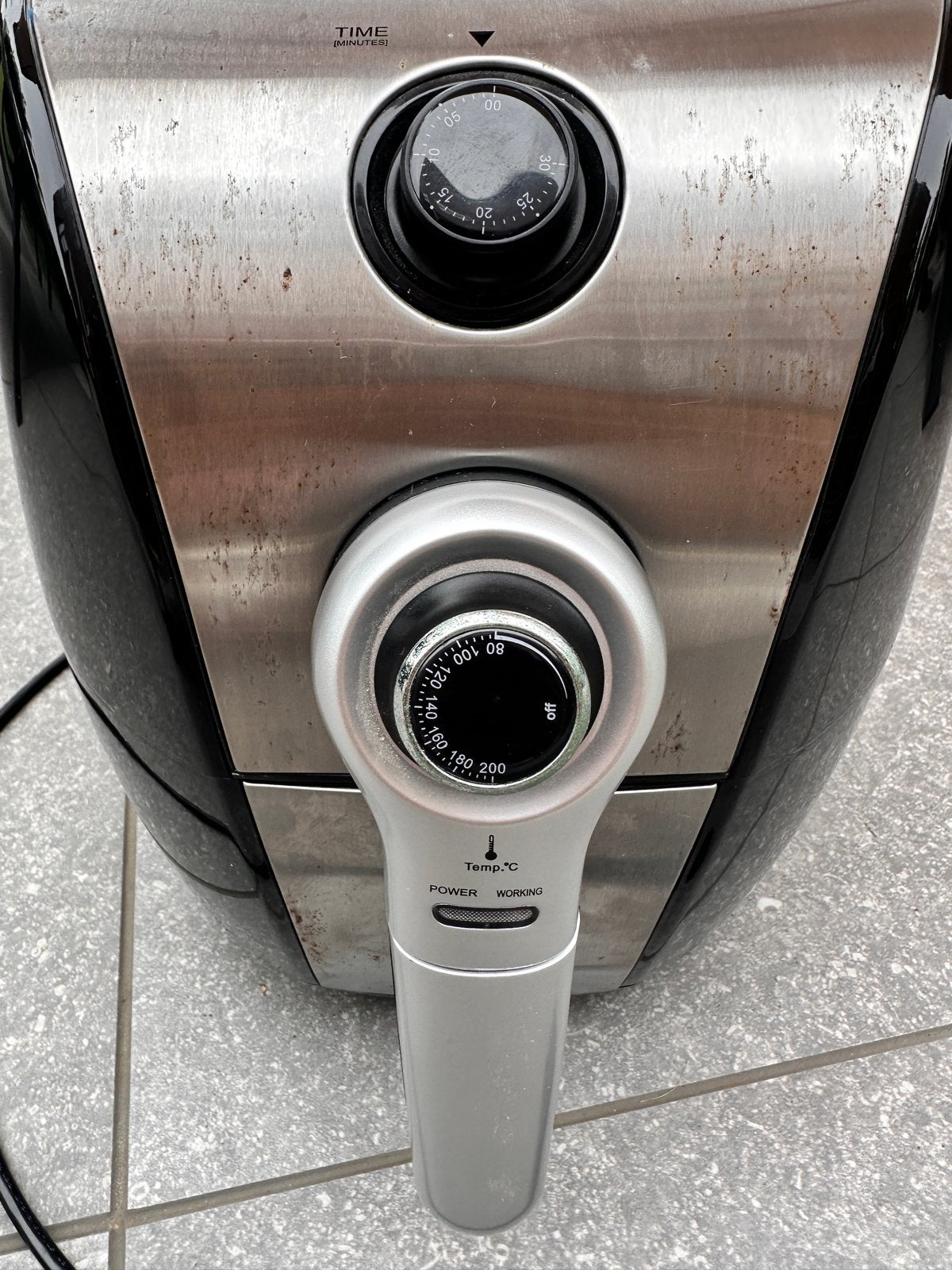 Whatshome Airfryer AF-12 - Compacte heteluchtfriteuse, Witgoed en Apparatuur, Airfryers, Ophalen of Verzenden, Zo goed als nieuw