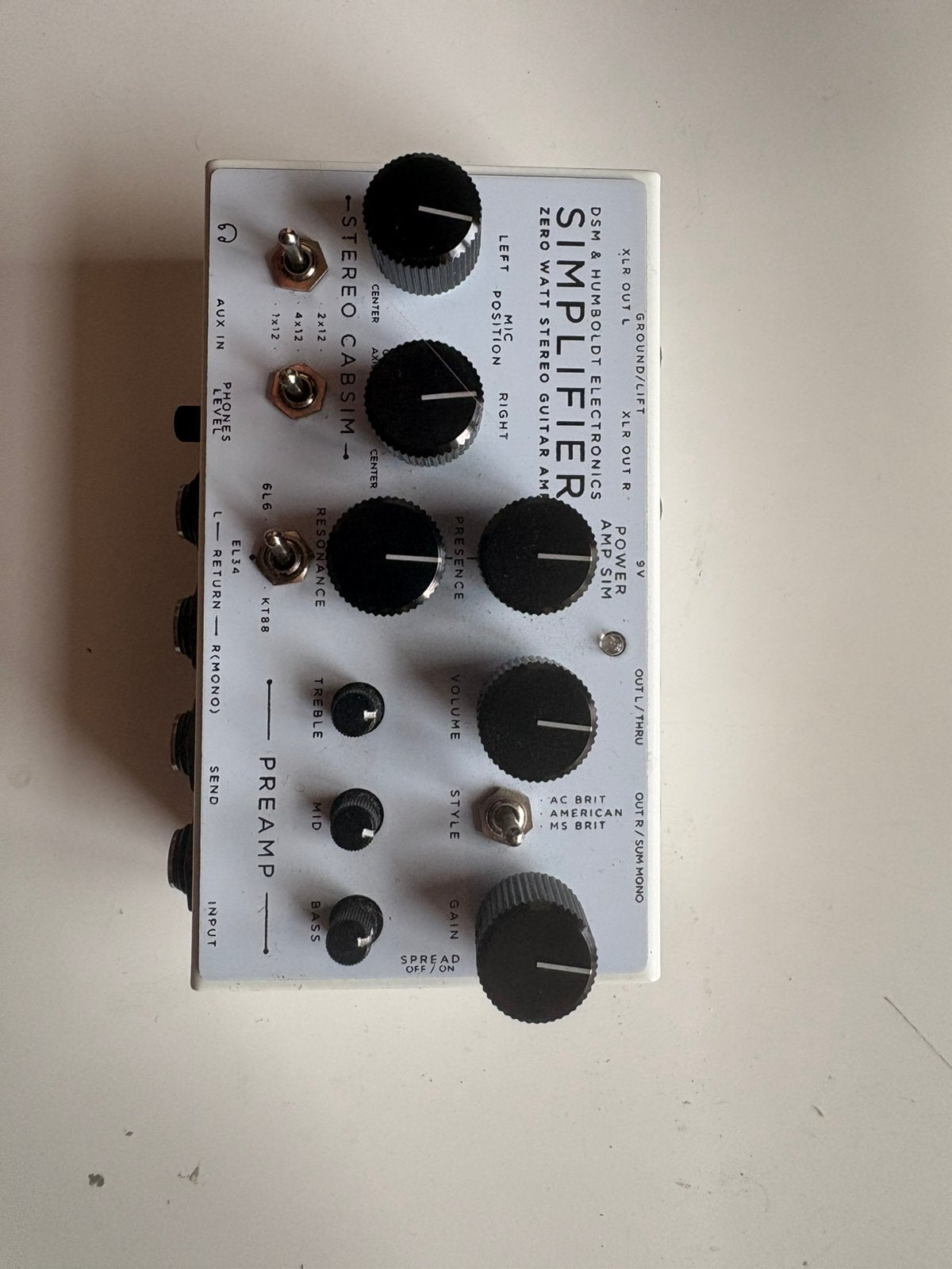DSM & Humboldt Simplifier mkI zero wat stereo amp, Muziek en Instrumenten, Ophalen of Verzenden, Gebruikt, Overige typen