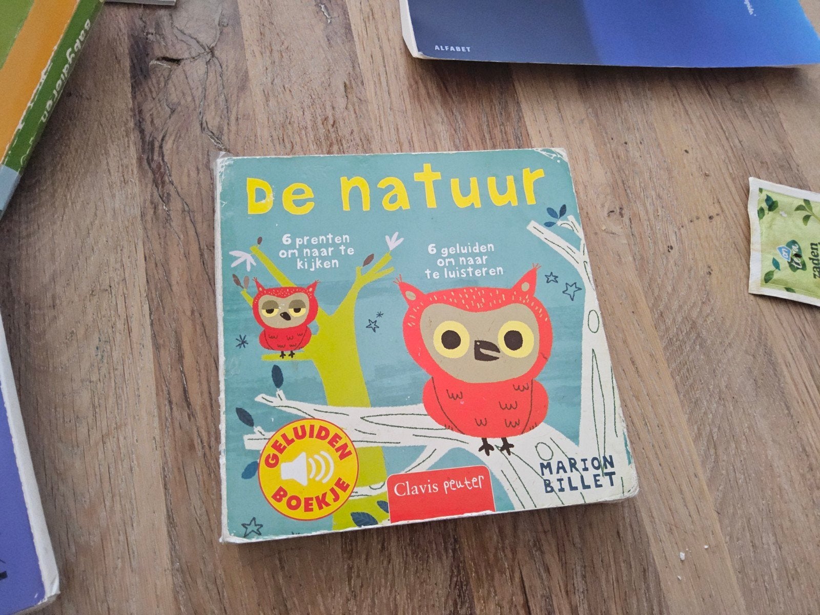Geluidenboekje De Natuur - Marion Billet (Clavis Peuter), Boeken, Kinderboeken | Baby's en Peuters, Gelezen, Ophalen of Verzenden