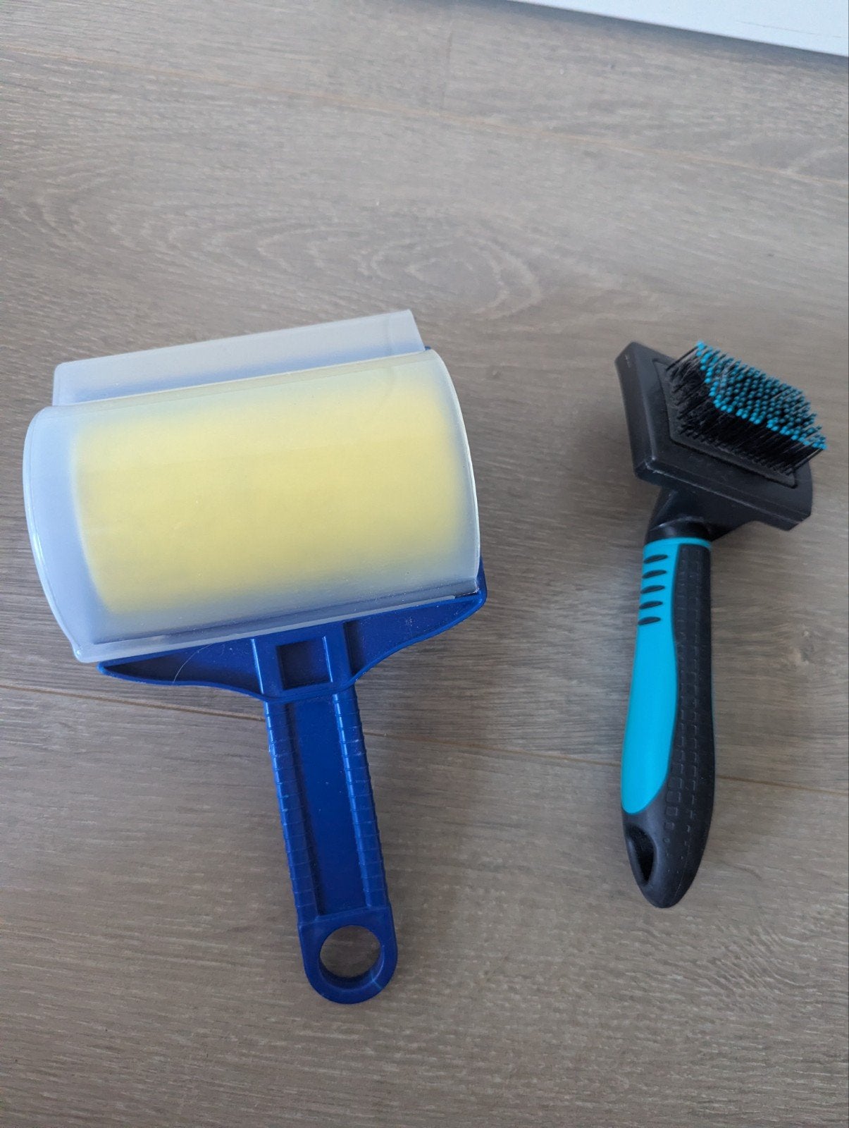Cat Grooming Brush & Reusable Fur Remover Roller, Ophalen of Verzenden, Zo goed als nieuw