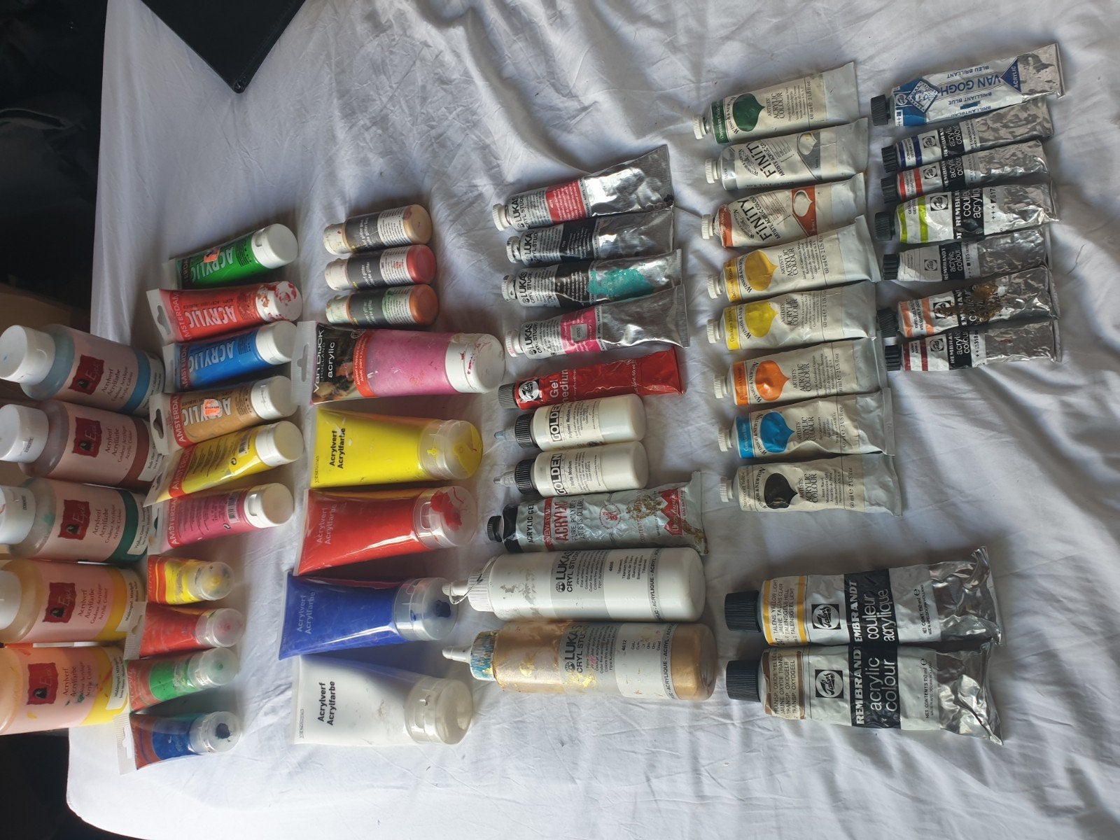Acrylverf uitgebreid set, Ophalen of Verzenden