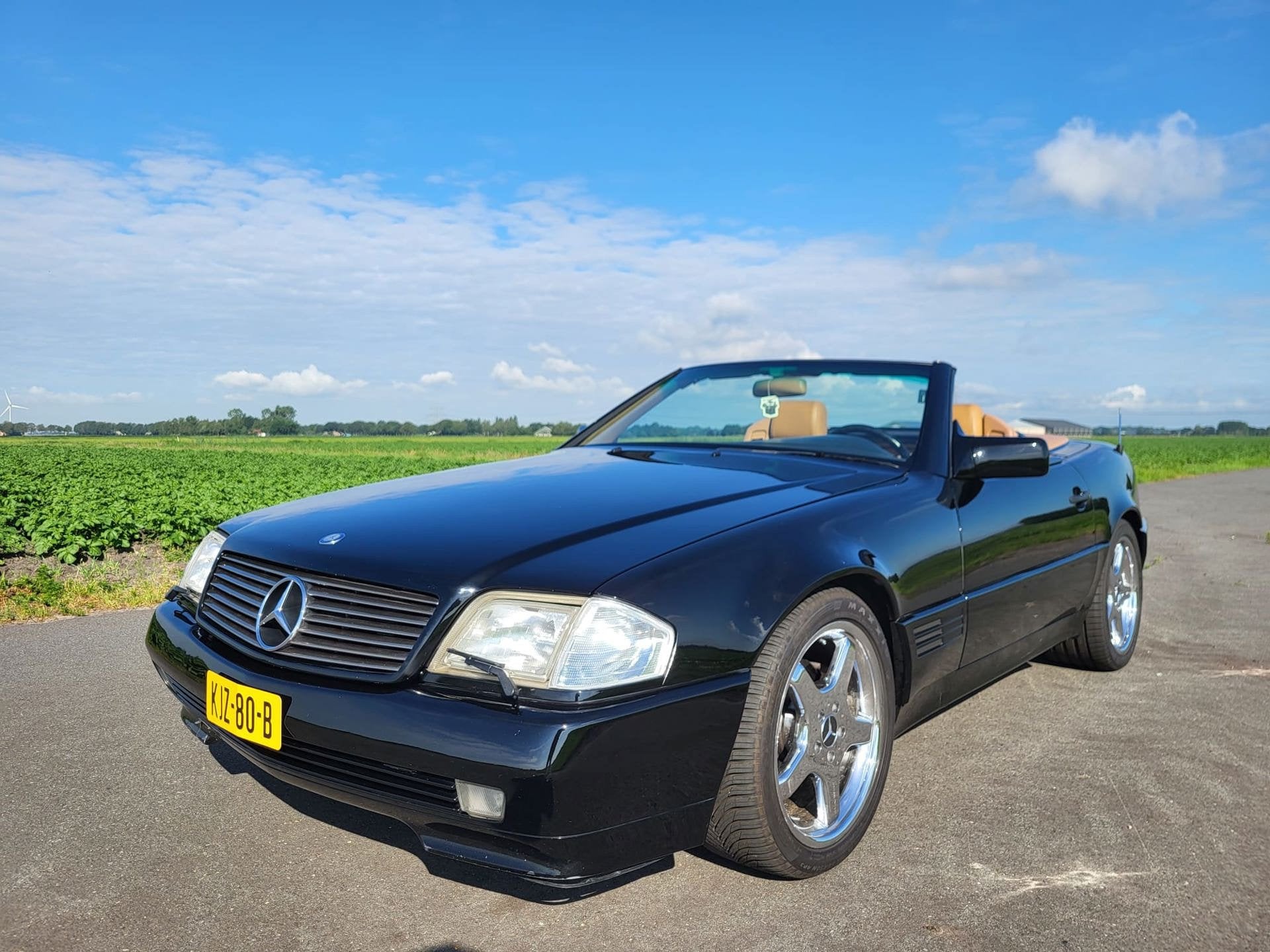Mercedes-Benz SL-klasse 500 SL Cabrio v8, Auto's, Automaat, Achterwielaandrijving, 4973 cc, Cabriolet