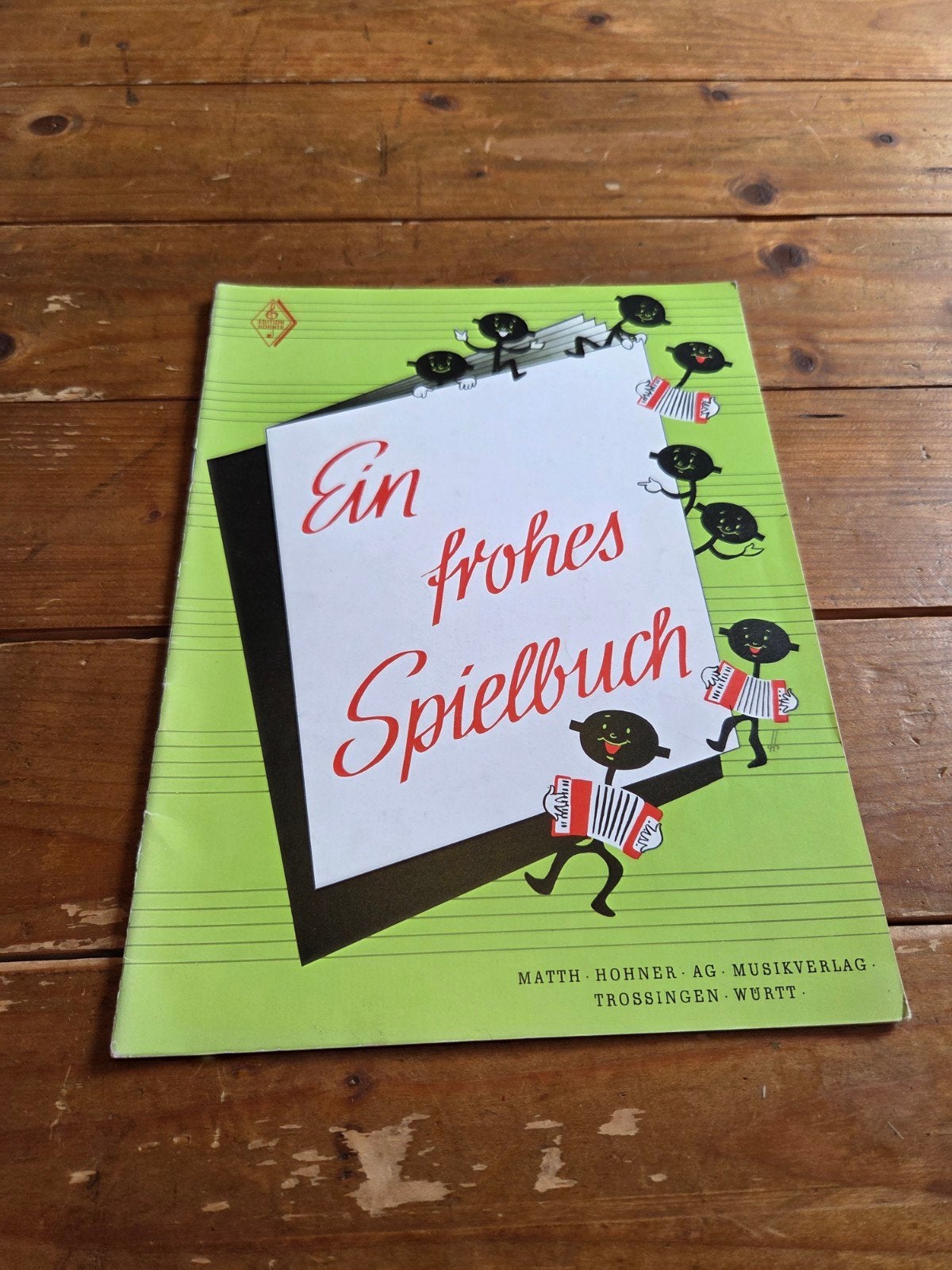 Een frohes Spielbuch - Accordeon muziekboek, Muziek en Instrumenten, Bladmuziek, Gebruikt, Verzenden, Wereldmuziek, Overige soorten