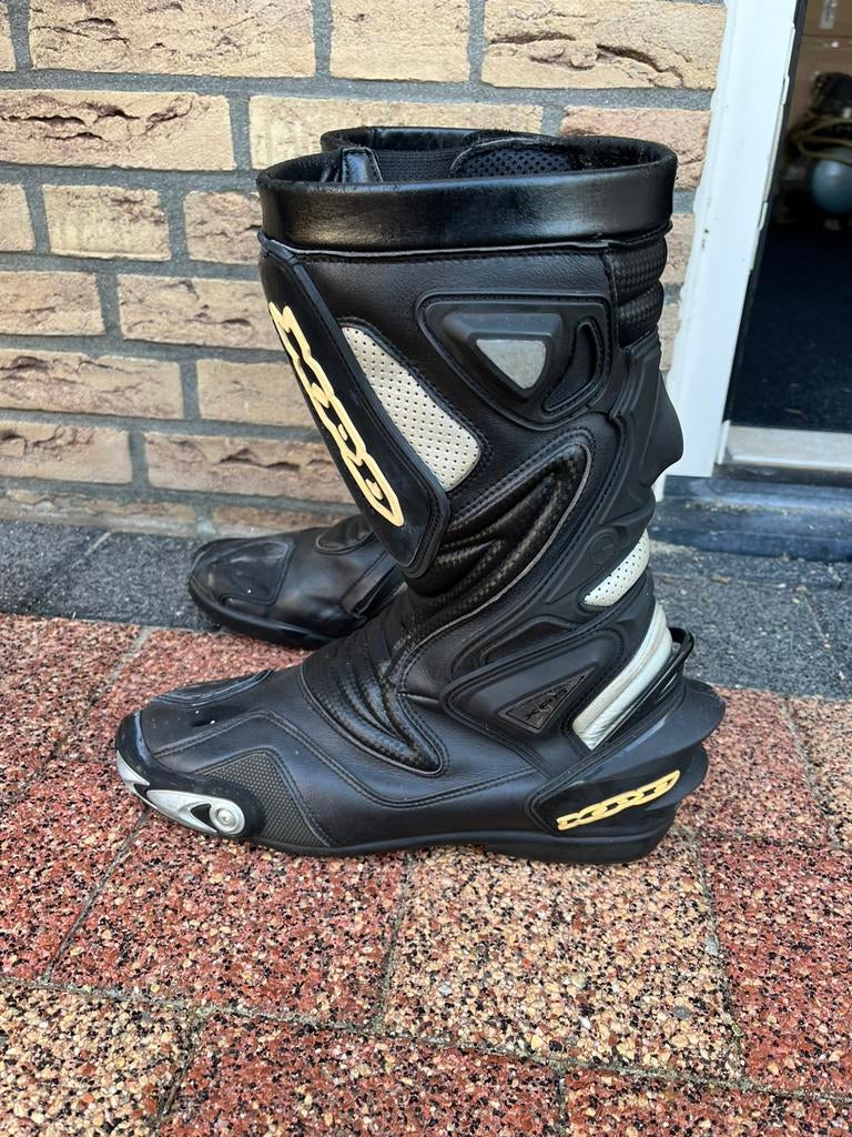 Spidi XPD motor laarzen zwart mt. 45, Motoren, Kleding | Motorkleding, Ophalen of Verzenden, Tweedehands, Heren, Laarzen