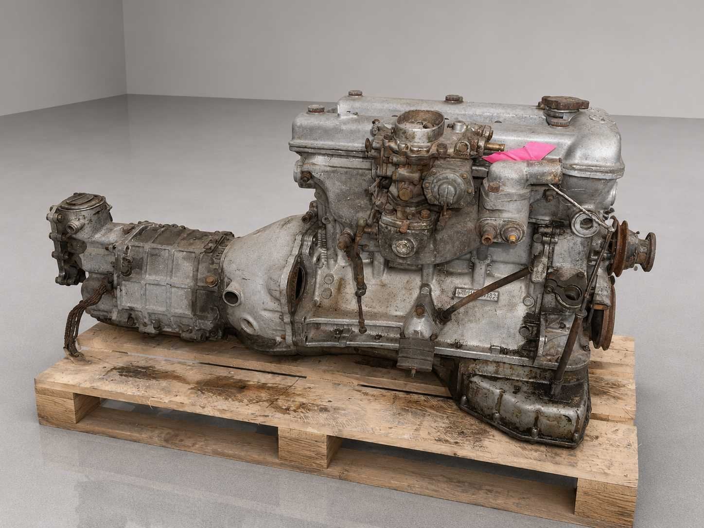 1961 Alfa Romeo Giulietta T.I. 1300 Engine & Gearbox | Origi, Auto's, Overige carrosserieën, Overige brandstoffen, Bedrijf, Alfa Romeo
