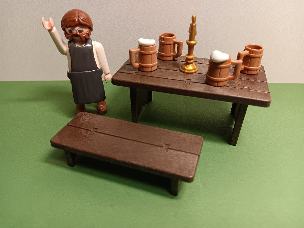 Playmobil History #03 Poppetjes Onderdelen set 3,50, Verzenden, Gebruikt, Complete set