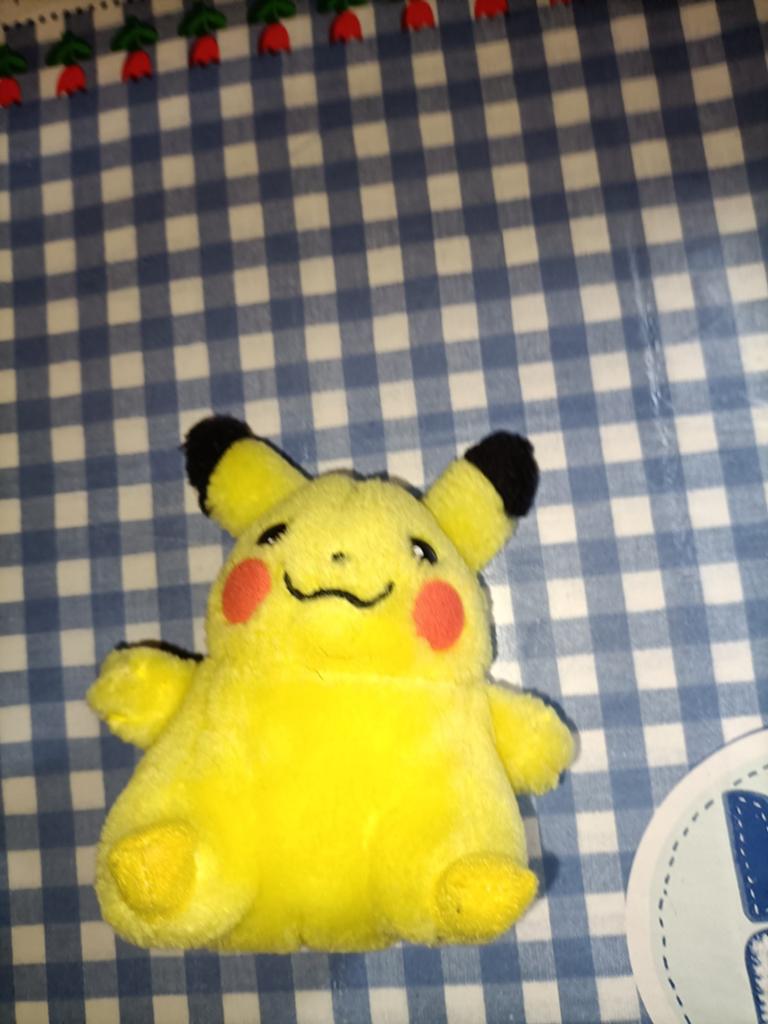 Pikachu knuffel Pokemon 13 cm groot, Ophalen of Verzenden, Zo goed als nieuw, Overige typen
