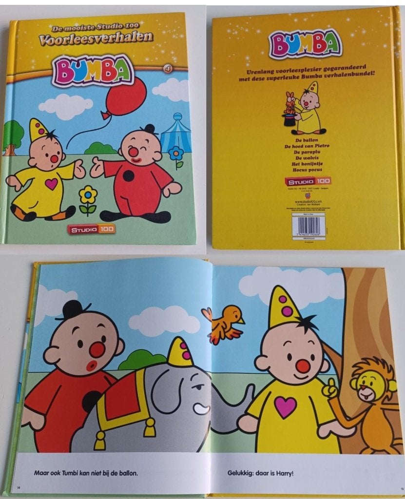 bumba voorleesboek in harde kaft, Boeken, Studio 100, Fictie algemeen, Jongen of Meisje, Ophalen of Verzenden