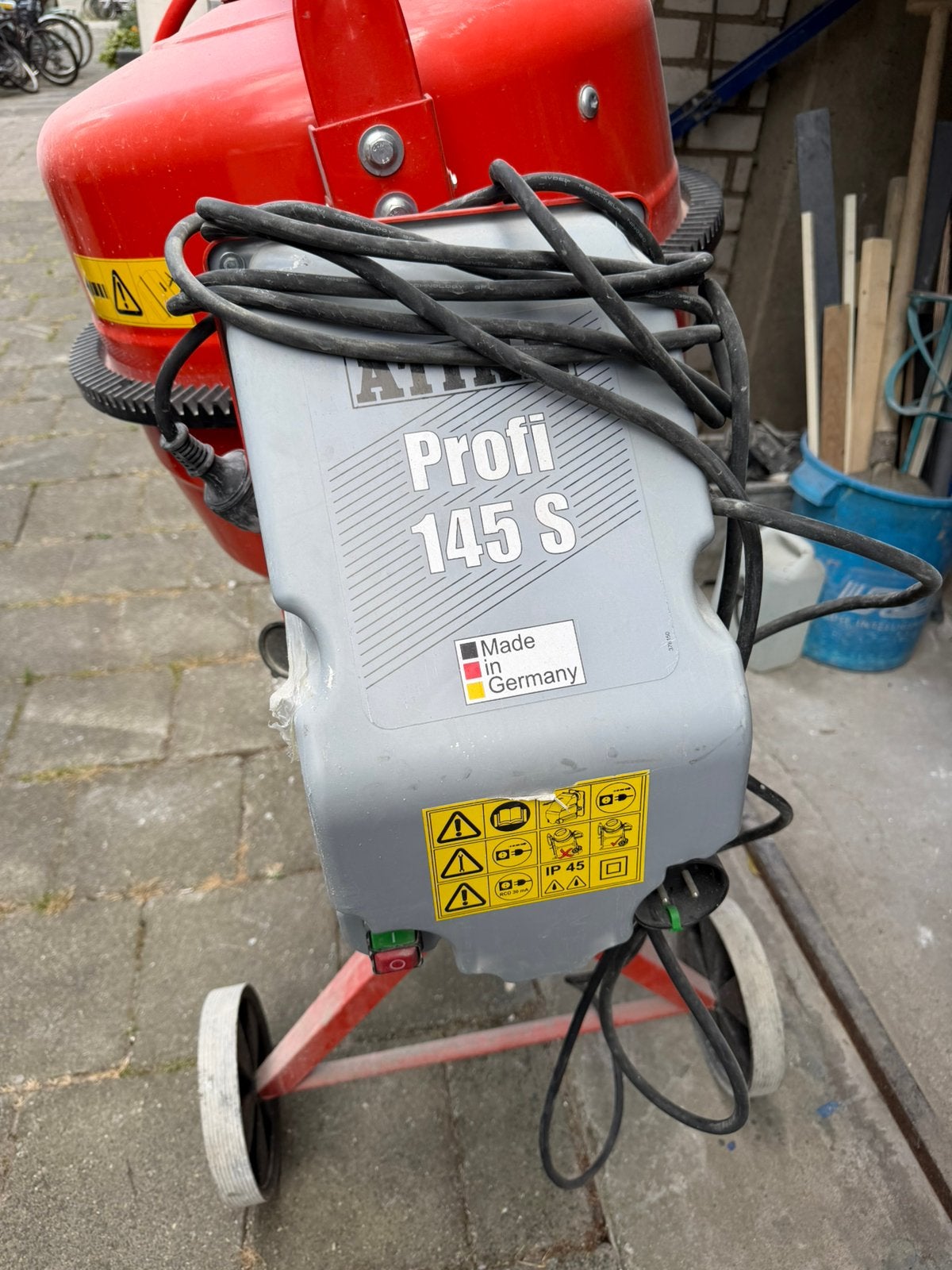 Atika profi 145 S betonmolen, Doe-het-zelf en Verbouw, Betonmolens, Ophalen, Zo goed als nieuw
