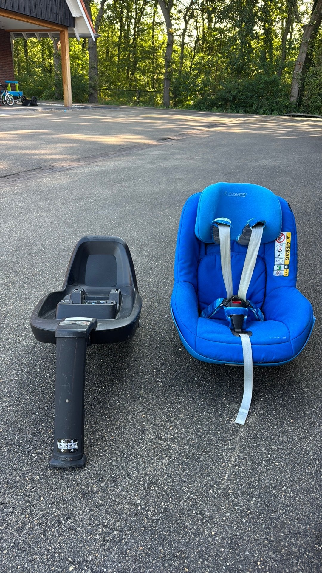 Maxicosi autostoel 2way pearl, Kinderen en Baby's, Autostoeltjes, Ophalen, 9 t/m 18 kg, Zo goed als nieuw, Isofix