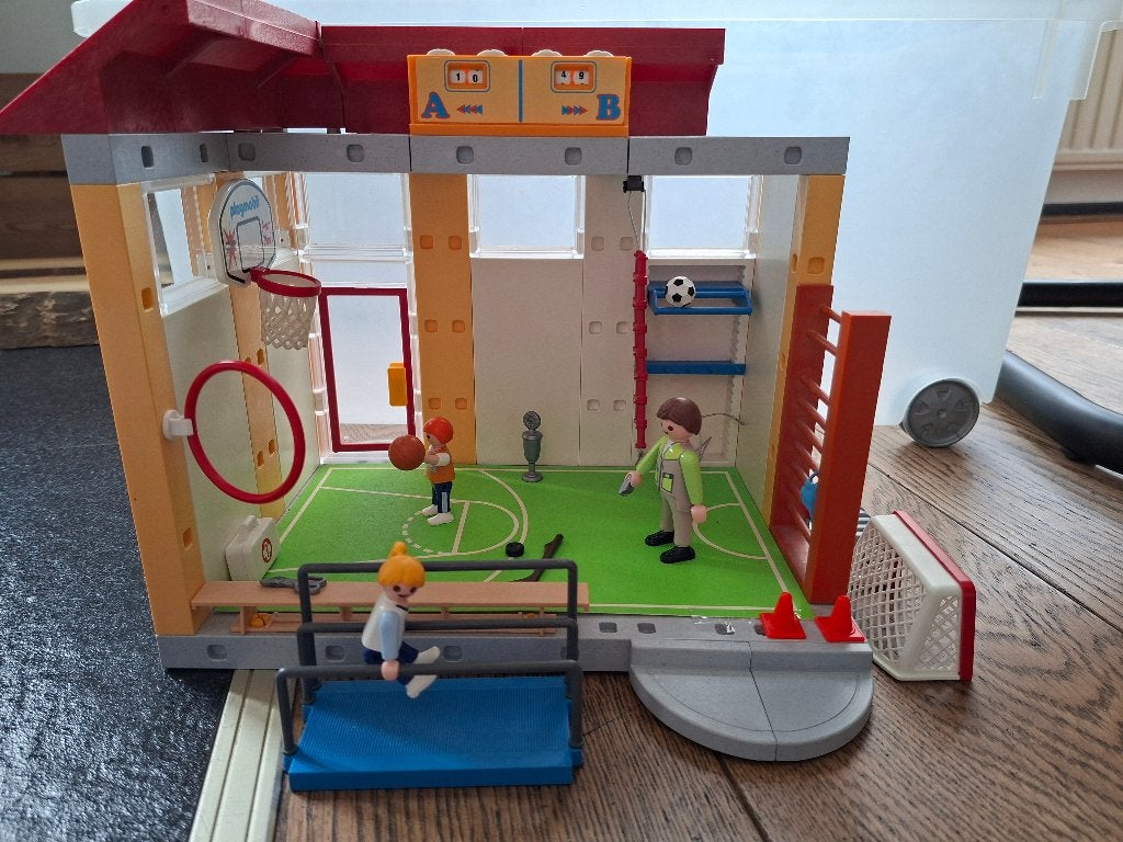 Playmobil 4325 gymnastiekzaal, Kinderen en Baby's, Speelgoed | Playmobil, Gebruikt, Gebouw, Complete set, Ophalen of Verzenden
