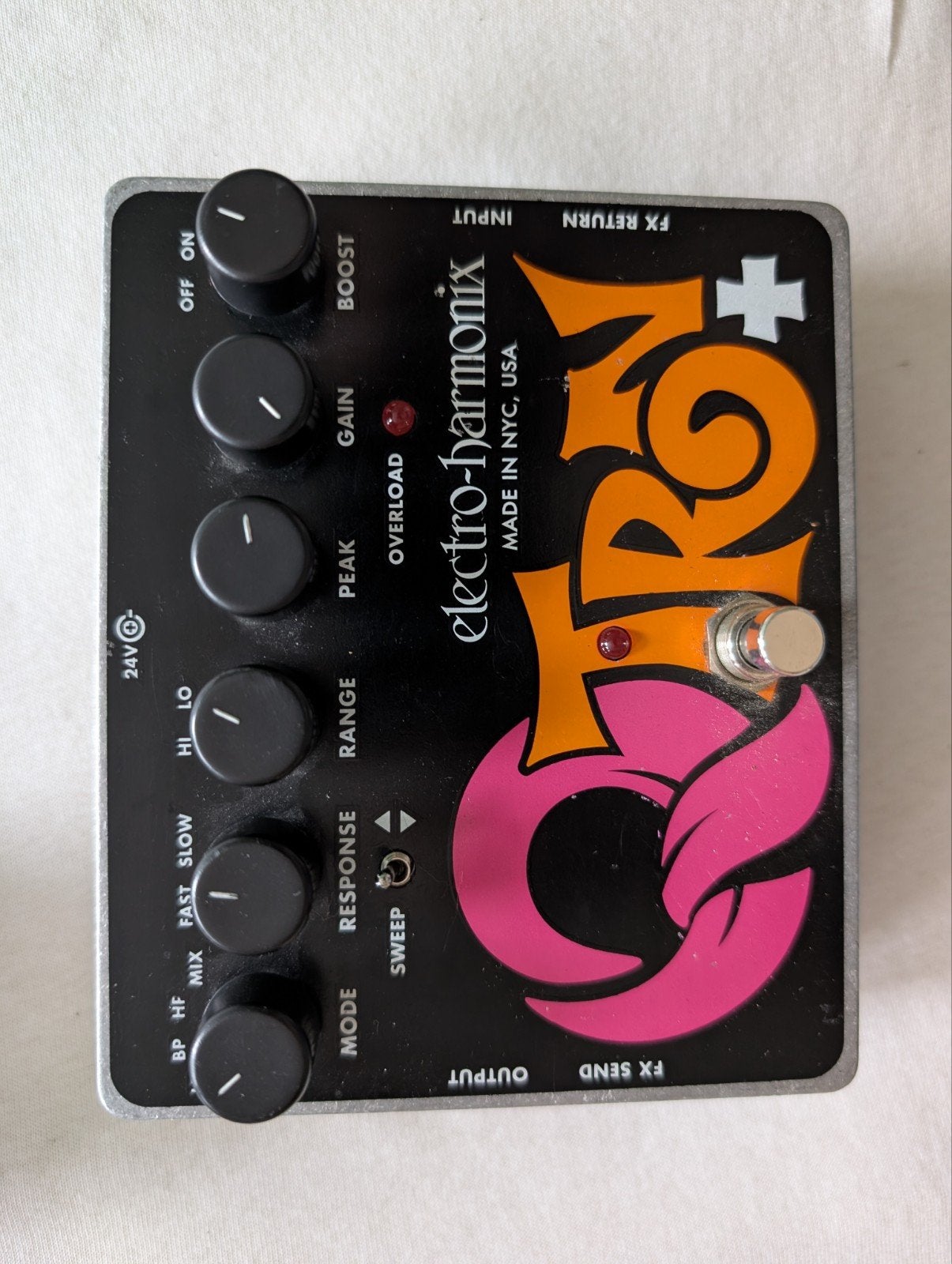 Electro-Harmonix Q-Tron+ Envelope Filter Pedaal, Muziek en Instrumenten, Effecten, Ophalen of Verzenden, Zo goed als nieuw